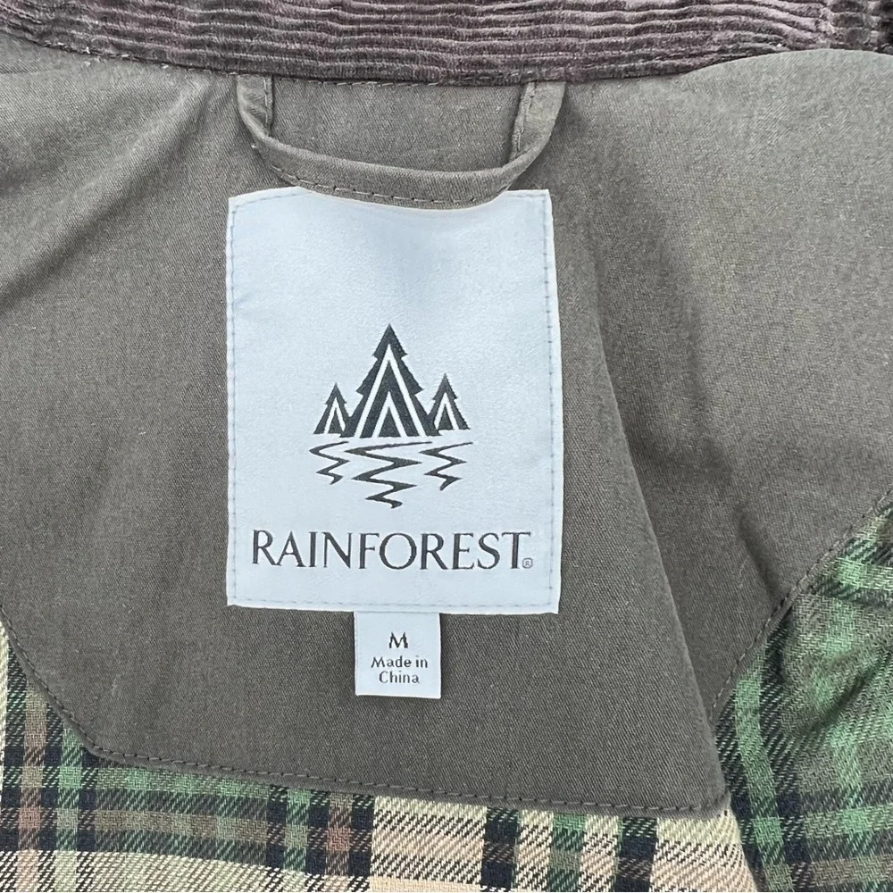 Rainforest Explorer Jacket Men’s Medium Portabella Brown Barn Field Coat New NWT